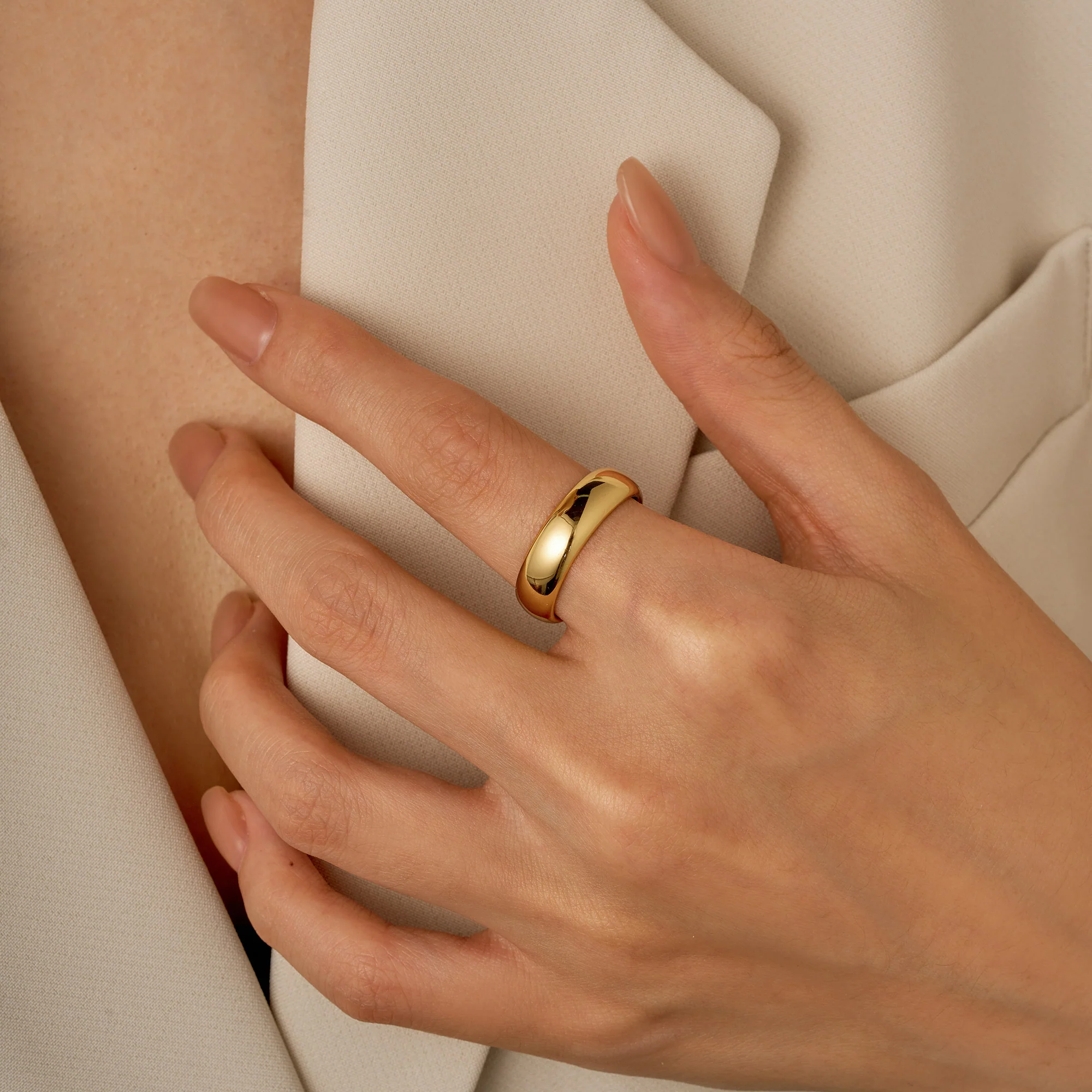 6 mm Stackable Ring Band - Image 10