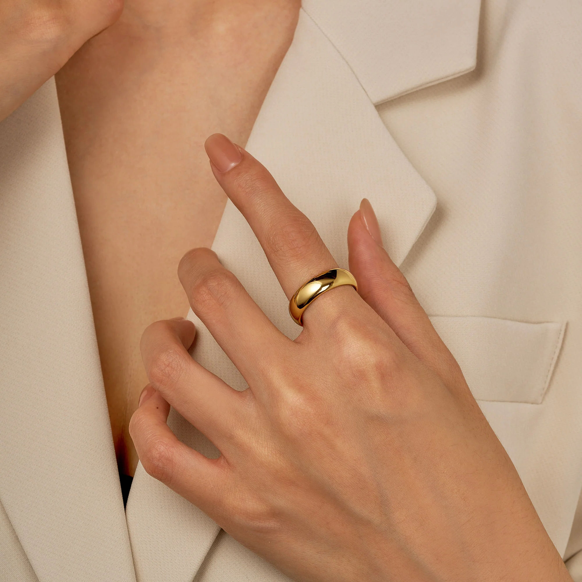 6 mm Stackable Ring Band - Image 11