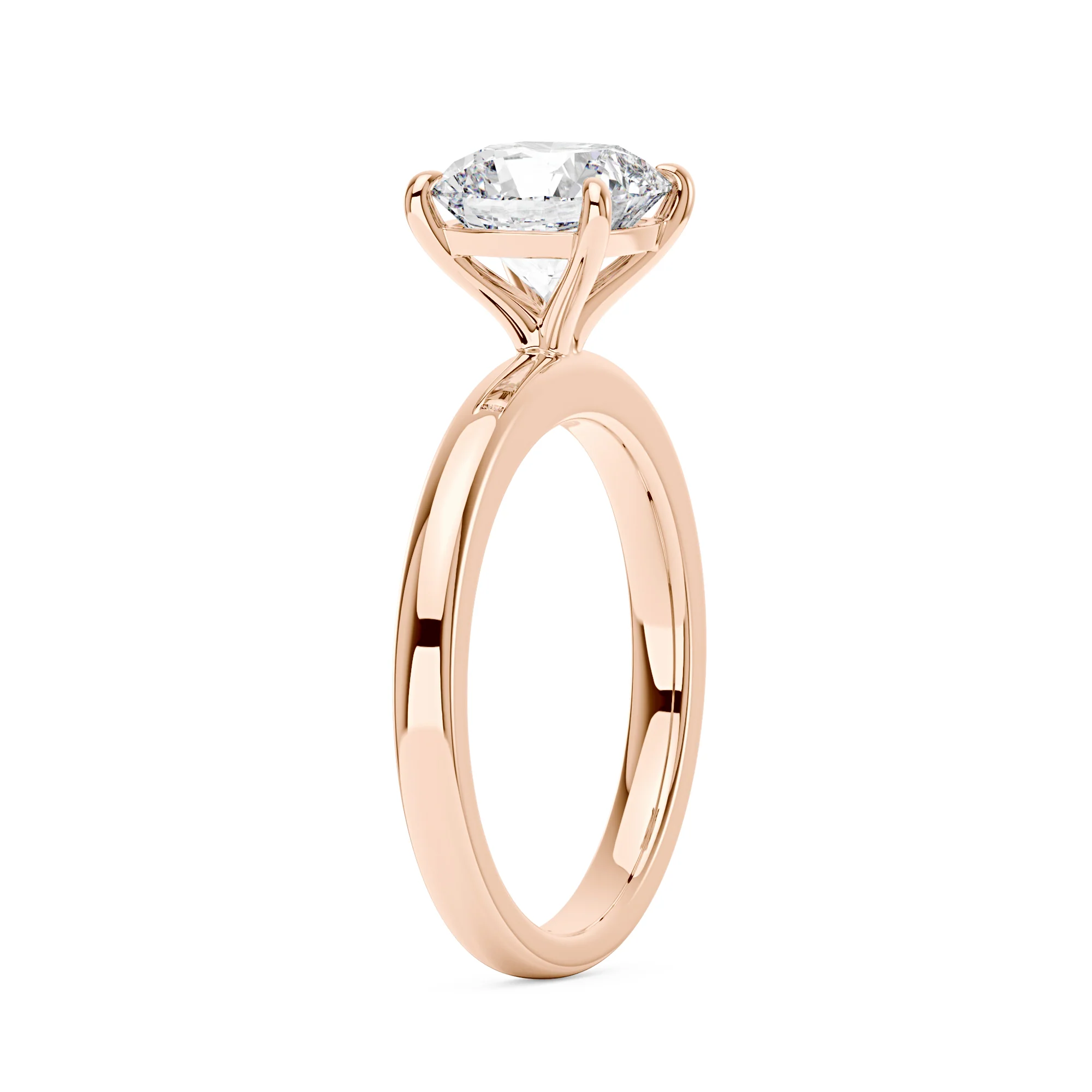Cushion-Cut Moissanite Solitaire Engagement Ring - Image 8
