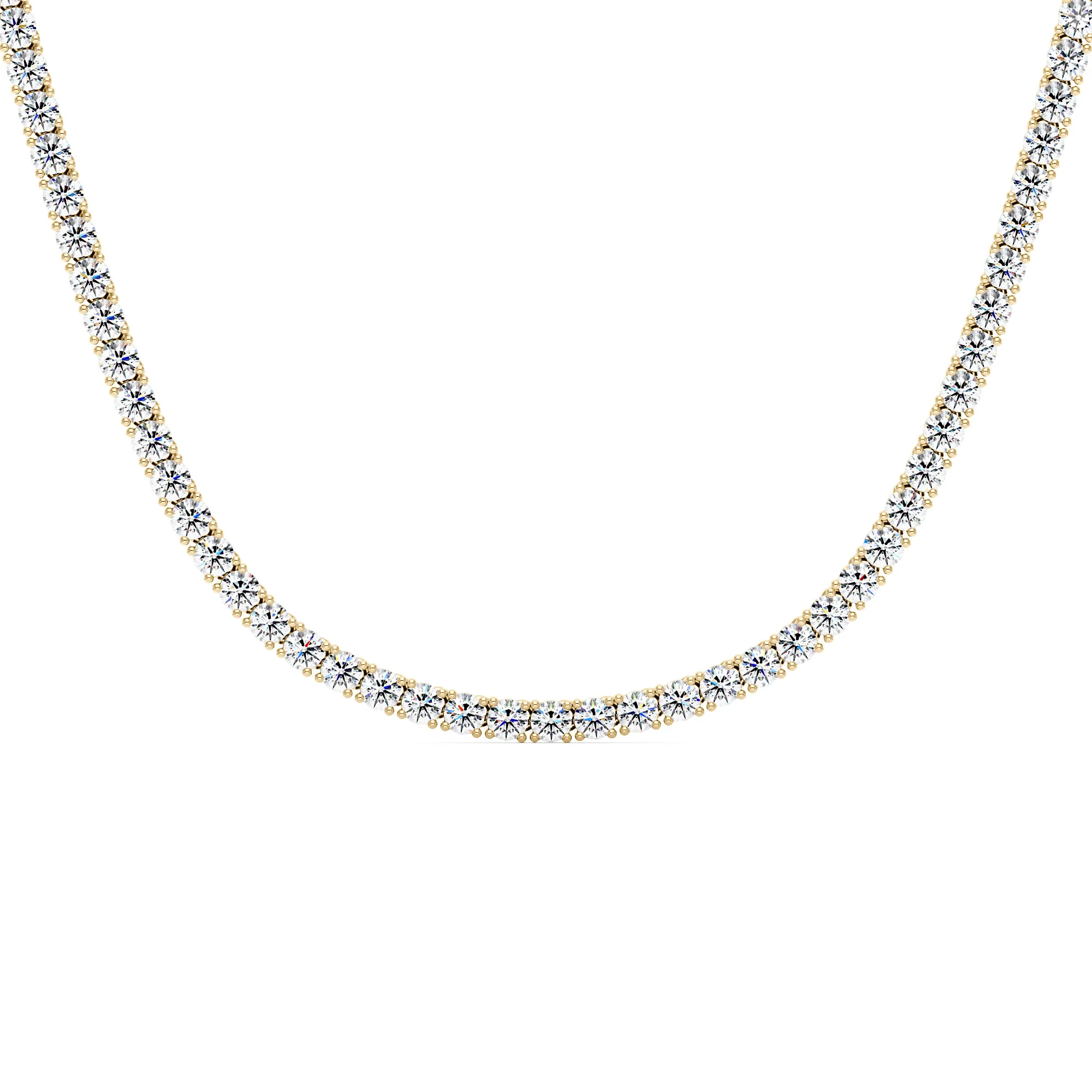 Luxe Moissanite Tennis Necklace - Image 10