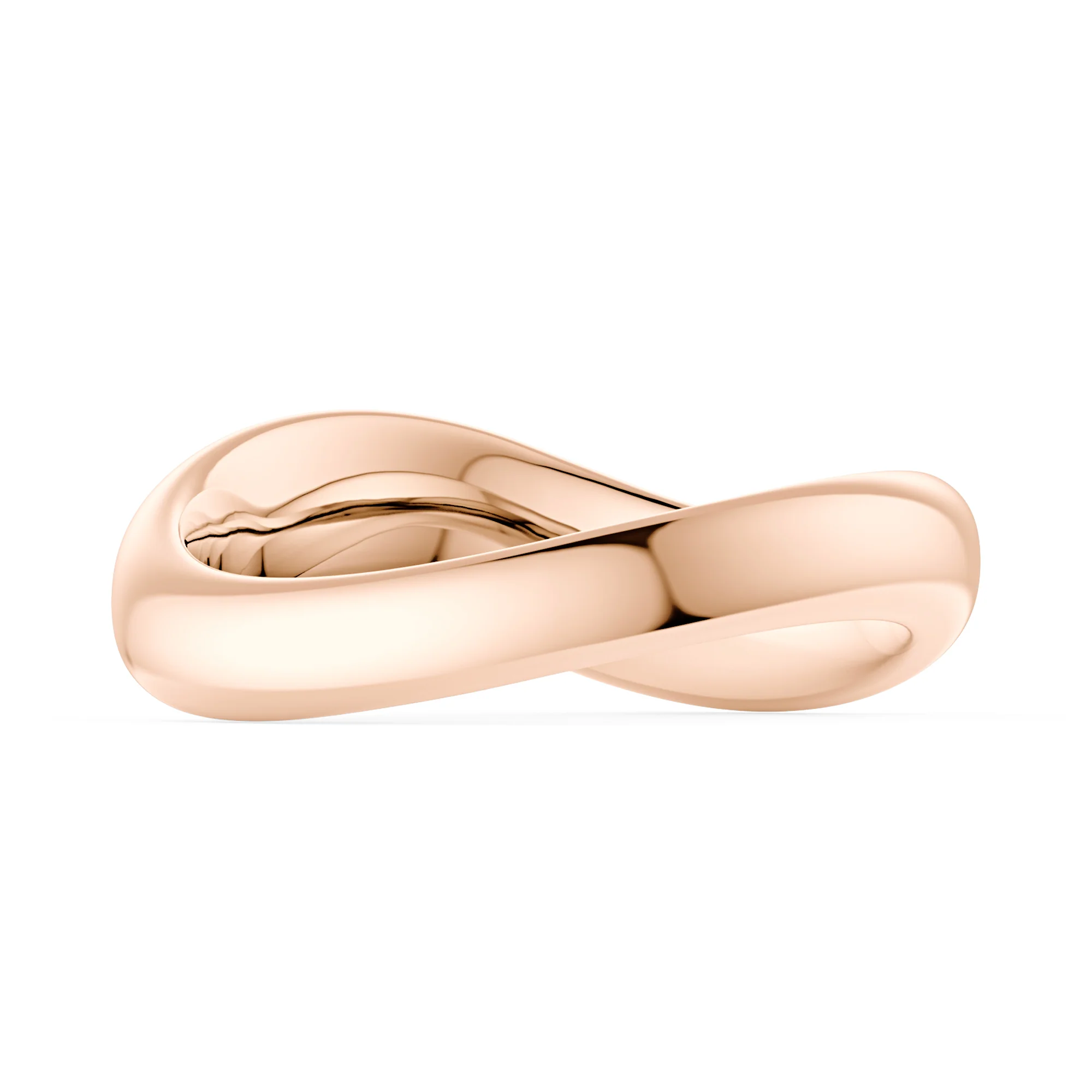 Nature Inspired Wave Solid Band - Image 9